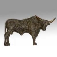 Bull sculpture